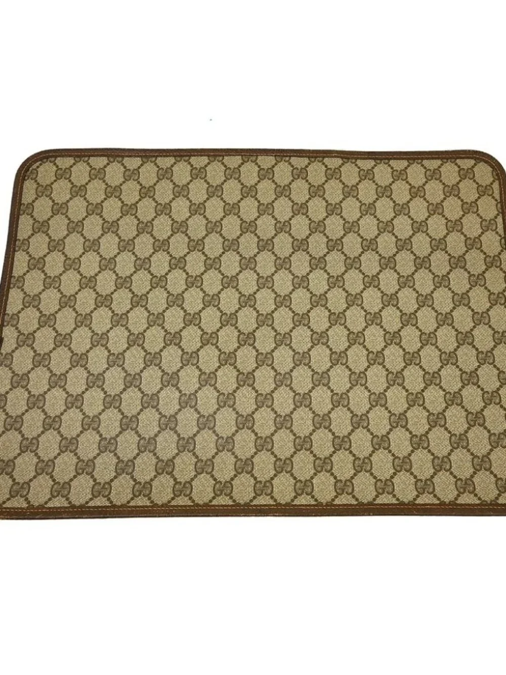 Gucci Beige GG Sherry Clutch Bag